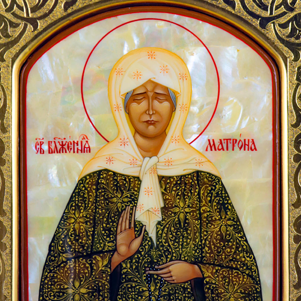 Матрона Московская икона православная